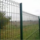 PE Coated Green 3D Fence Welded Wire Fencing V Mesh