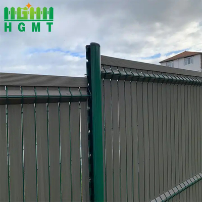 Hot Sale High Quality Eco Friendly School PVC Coating Privacy 3D Curved Wire Mesh Fence