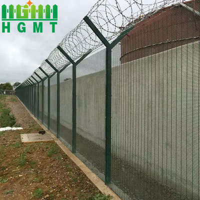 Clear View 358 Anti Climb Fence High Security Dense Mesh Fence Panels