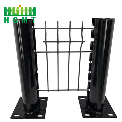 High Quality Garden Farm Outdoor Pvc Coated Galvanized V Bend Curved 3d Wire Mesh Fence Panel