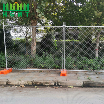 Outdoor No Dig Decorative Removable Construction Site Temporary Fence Panels For Sale