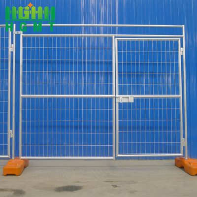 Outdoor No Dig Decorative Removable Construction Site Temporary Fence Panels For Sale