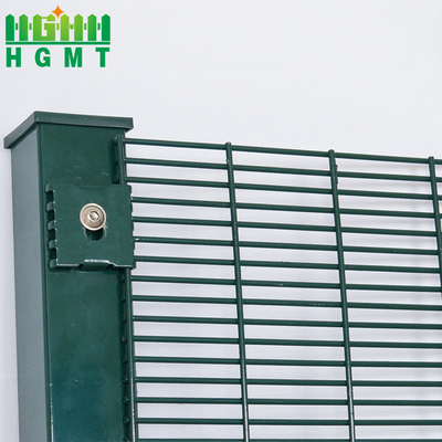 Easily Installed Stable Durable Anti Climbing Powder Coated Welded Wire Mesh 358 Fence Panels