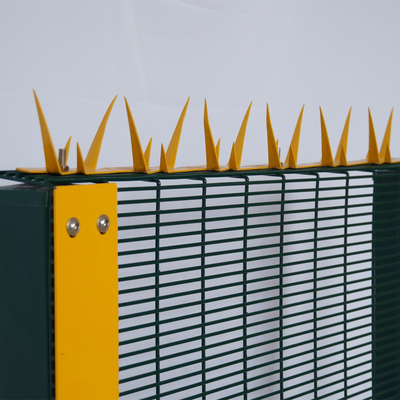 Easily Installed Stable Durable Anti Climbing Powder Coated Welded Wire Mesh 358 Fence Panels