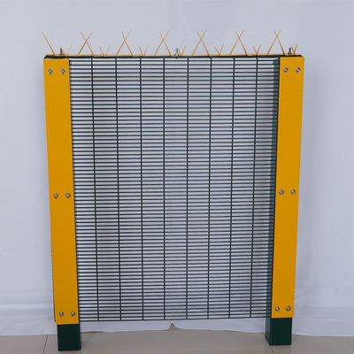 Easily Installed Stable Durable Anti Climbing Powder Coated Welded Wire Mesh 358 Fence Panels