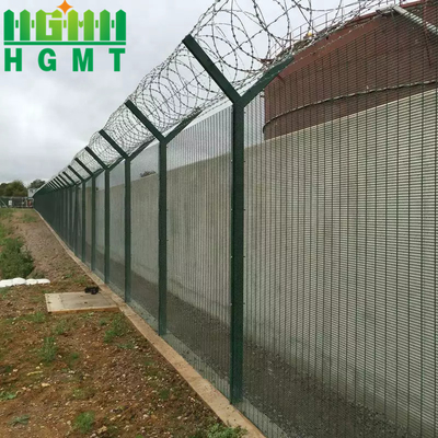 Powder Coated High Security Wire Mesh Fence Anti Cut Anti Climb