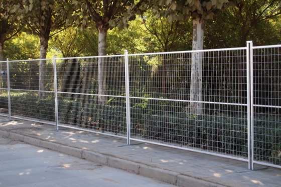 Facile da installare e rimuovere Recinzione di sicurezza temporanea Recinzione di acciaio australiana alta cinque piedi