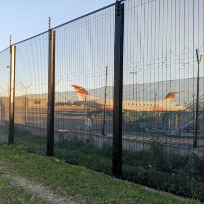 Proietto di sicurezza elevata, durevole, trasparente, 358 rete di filo saldato, recinzione anti-arrampicata per aeroporto