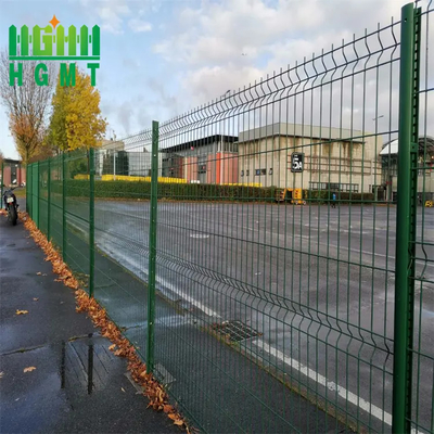 3d pannello di rete di filo di ferro saldato curva curva vendita recinzione giardino esterno