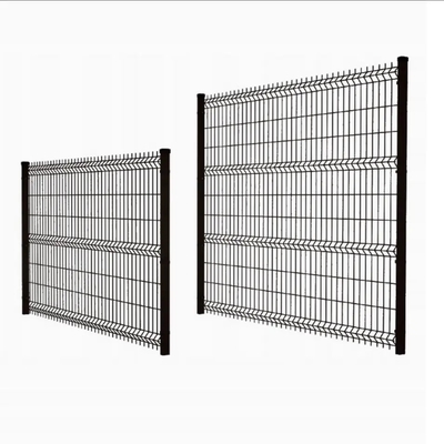 Facile da assemblare 6 Ft filo saldato Recinzione personalizzato V galvanizzato piegatura curvy metallo per giardino campo sportivo