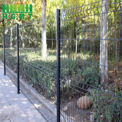 Panello di recinzione galvanizzato welded 3D Wiremesh all'aperto facilmente assemblato Tipi di segmento Recinzione metallica