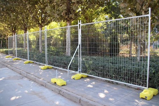 Sito di costruzione Temporario di sicurezza rete di filo di rete Recinzione con pannelli di collegamento a catena americana