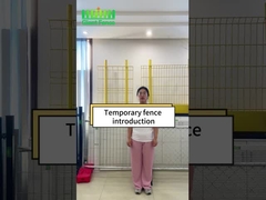 Fence temporanea galvanizzata esteriore rimovibile Australia per cantiere