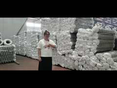 Altezza 2,5m Q195 Catena di metallo Link scherma Selvage Knuckled Edge