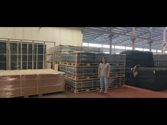 Barriera di protezione del bordo del piede rinforzata con ancore a punta a terra