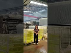 Questo è come è stato imballato il sistema di protezione perimetrale spedito in Israele.