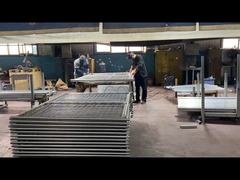 Officina Recinzione di Sicurezza Senza Arrampicata Verniciatura a Polvere Acciaio